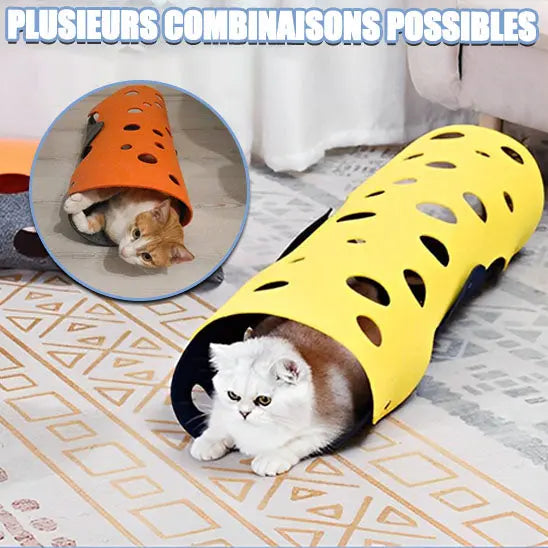 Tunnel pour chat CHAT CHANCEUX
